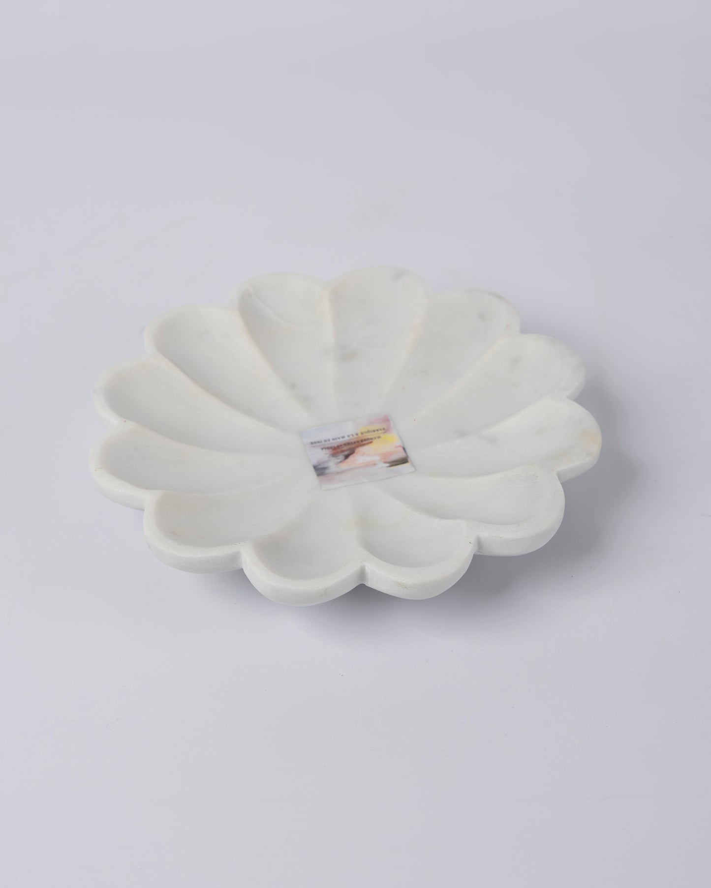 Platilo decorativo de mármol