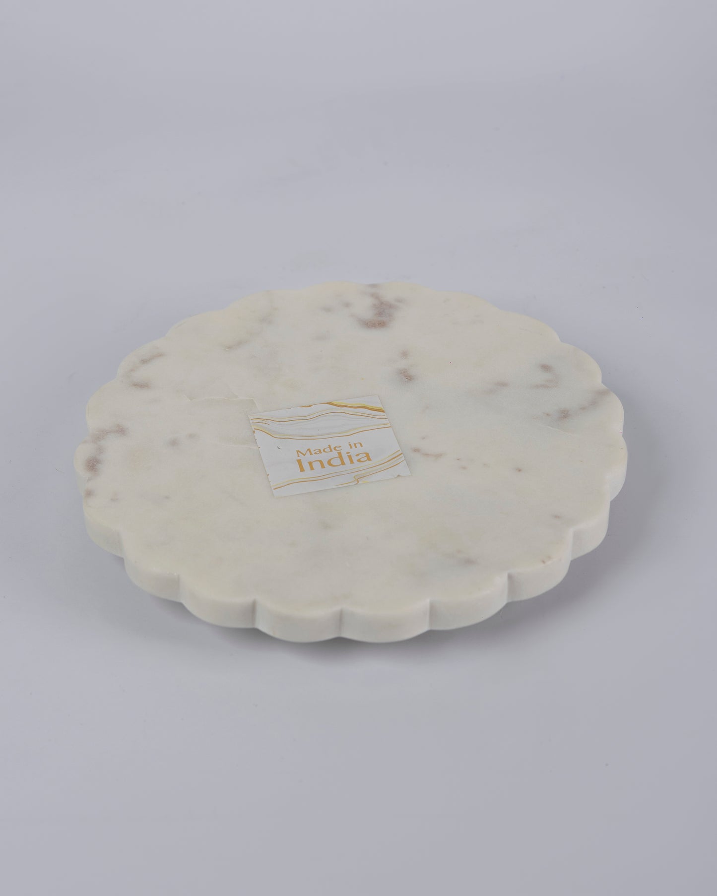 Bandeja decorativa mármol