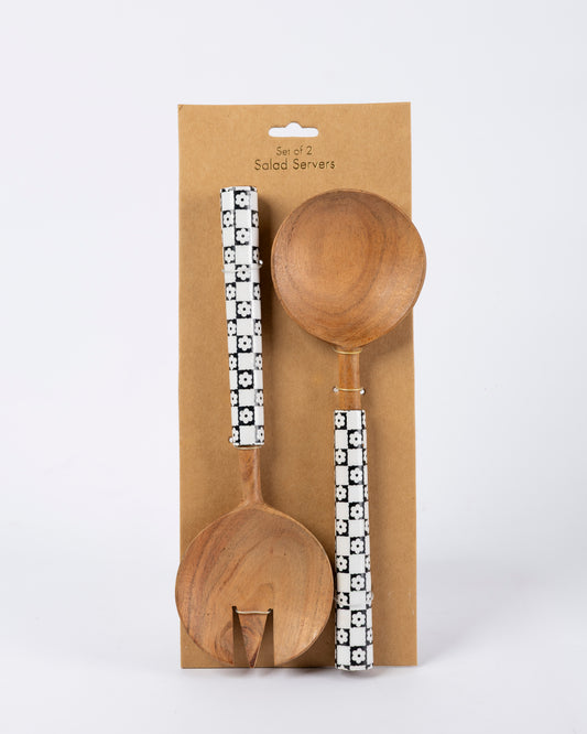 Set de utensilios para servir ensalada