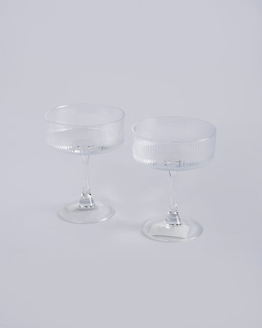 Copa de cristal para cocteles